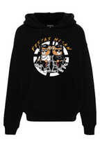 FesFas bear-print Hoodie | Black
