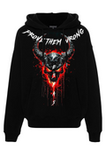 FesFas skull-print Hoodie | Black