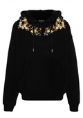 FesFas flowers-print Hoodie | Black