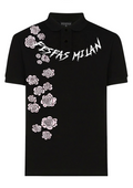 FesFas flowers-print Polo Shirt