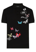 FesFas butterflies-print Polo Shirt