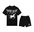 FesFas horse-print T-shirt Set | Black | Men