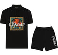 FesFas horse-print Polo Set | Men | Black