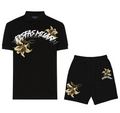 FesFas lily-print Polo Set | Men | Black