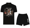 FesFas graphic-print Polo Set | Black