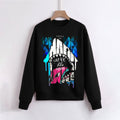 FesFas Shark-print Sweatshirt | Black