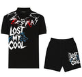 FesFas graphic-print Polo Set | Men | Black