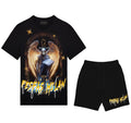 FesFas cosmic guardian-print T-shirt Set | Black | Men