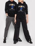 FesFas Bear-print Hoodie Set | Black