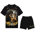 FesFas wolf hunter-print T-shirt Set | Black | Men