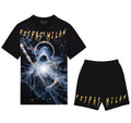 FesFas cosmic guardian-print T-shirt Set | Black | Men
