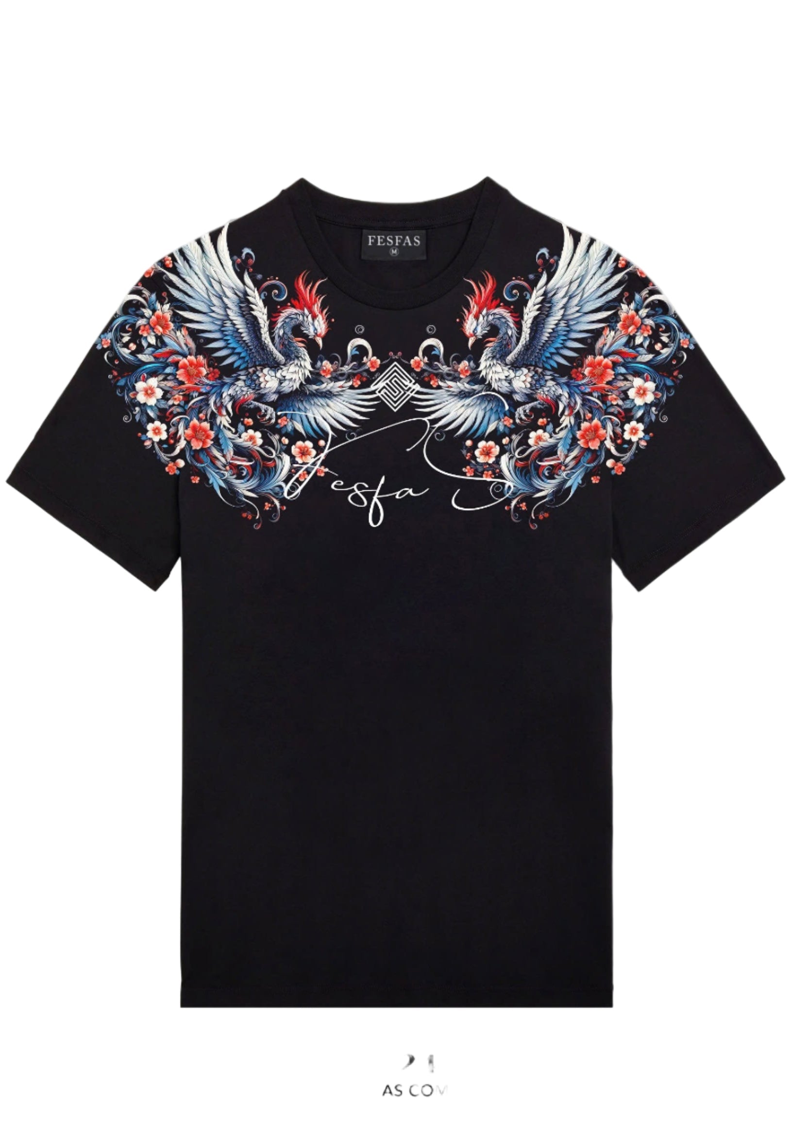FesFas gamecock-print T-shirt | Black | Men
