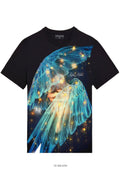 FesFas fairy-print T-shirt | Black