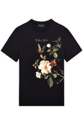 FesFas flowers-print T-shirt | Black