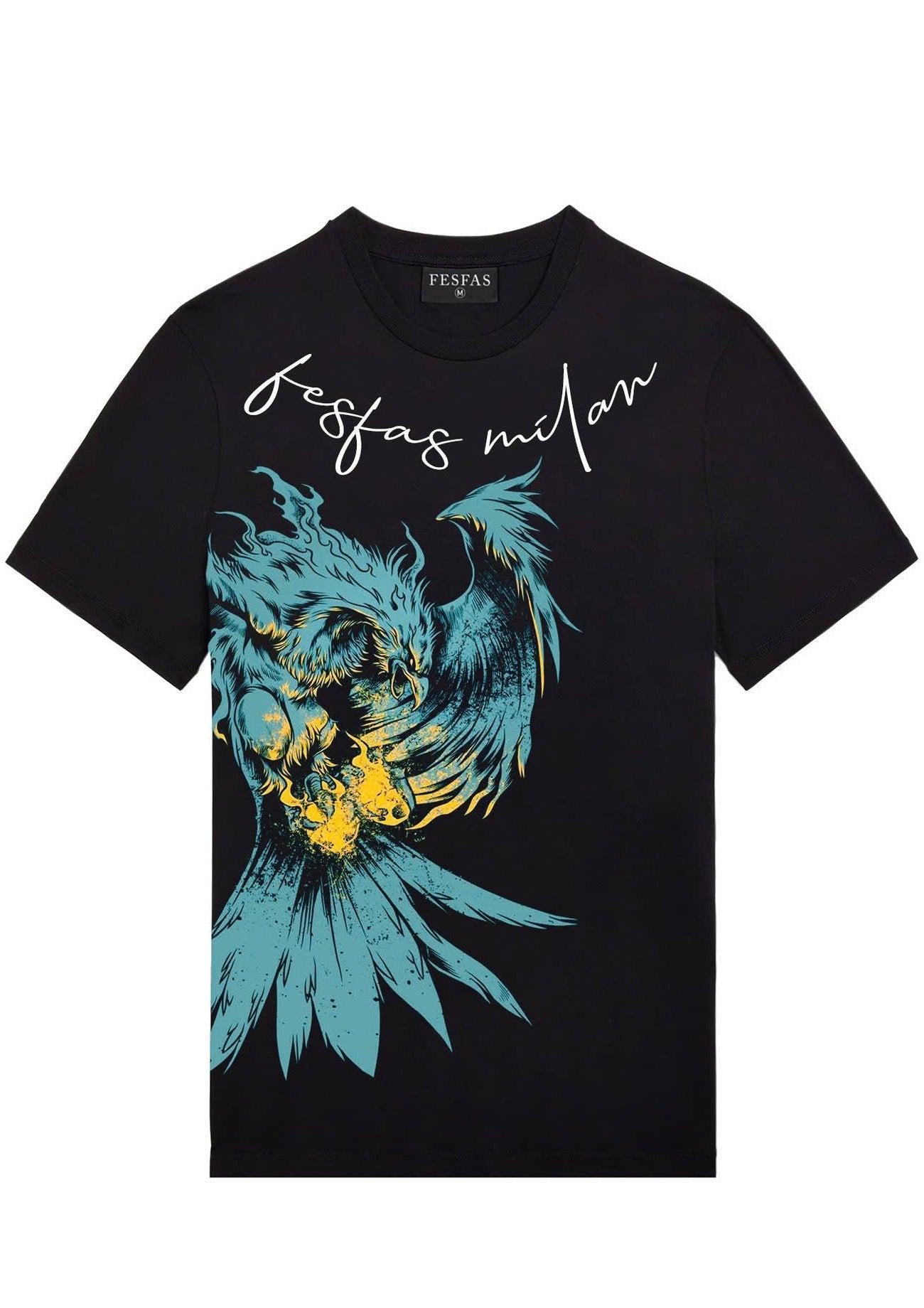 FesFas gamecock-print T-shirt | Black | Men