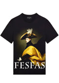 FesFas Duke-print T-shirt | Black