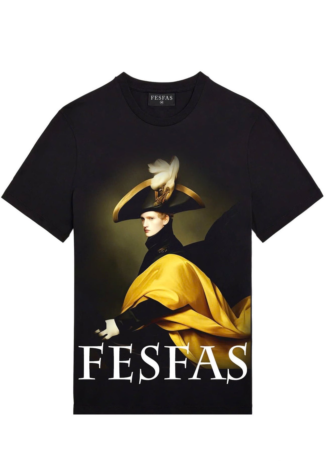 FesFas Duke-print T-shirt | Black