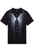 FesFas butterfly-print T-shirt | Black
