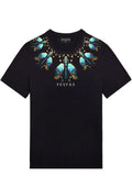 FesFas beetles-print T-shirt | Black