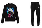 FesFas Shark-print Sweatshirt | Black