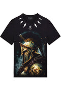 FesFas warrior-print T-shirt | Black