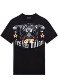 FesFas tiger-print T-shirt | Black