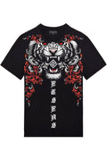 FesFas White Tiger-print T-shirt | Black | Men