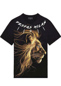 FesFas lion-print T-shirt | Black