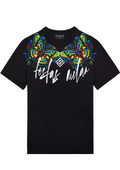 FesFas butterfly-print T-shirt | Black | Men