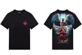 FesFas Angel-print T-shirt | Black | Men
