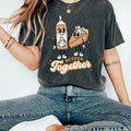 Better Together Comfort Colors Thanksgiving Shirt, Pumpkin Pie, Funny Thanksgiving Shirt, Turkey Day Womenswear Fabric...