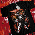Bleach Anime T-Shirt & Sweatshirt, Ichigo Vasto Lorde Form Graphic Tee, Anime Manga Lover Gifts Ball Cotton Hoodie