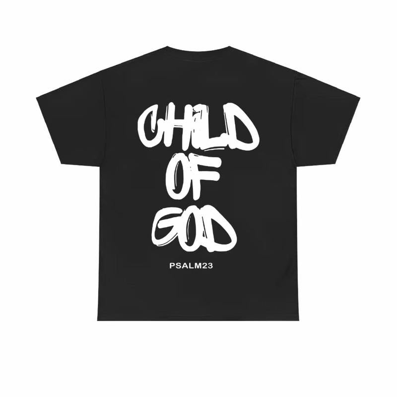 Child of God Tshirt, Men's Summer Casual Cotton Top Shortsleeve Crewneck T-shirt Hoodie, Sweatshirt | GrindPrints.com