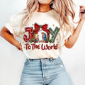 Christian Christmas Shirt, Joy To The World Sweatshirt, Coquette Jesus Christmas Tee, Baby Jesus, Bible Verse, Oh Holy...