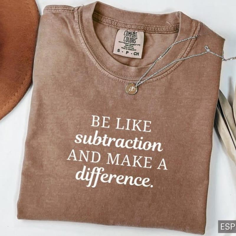 Comfort Colors Funny Math Teacher T-shirt High School Math Teacher Gift Tshirt Mathematics Teacher Appreciation Gift For...