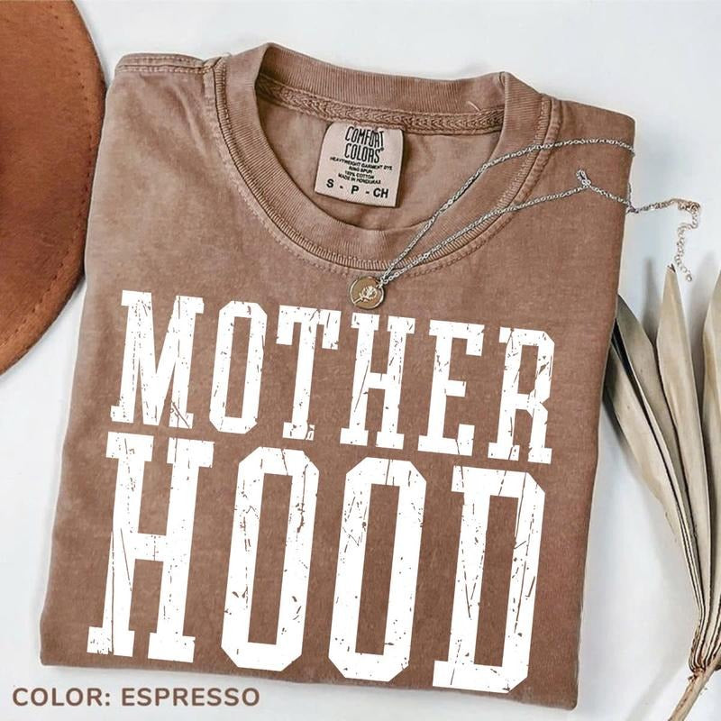 Comfort Colors Mother Hood Shirt Mama Shirt Mom Life Mom Motherhood Shirt Cool Mom Club T-Shirts, Hoodie, Sweatshirt