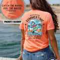 Comfort Colors Women's Summer Edition Short Sleeve Casual Cotton Graphic T-Shirt, "BEACH EDITION SUMMERTIME" Design