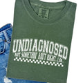 Comfort Colors Women's Undiagnosed Short Sleeve Cotton Casual Graphic T-Shirt
