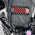 Comfort colors Western Mama Graphic Tee - Womens short sleeve casual cotton graphic tshirt