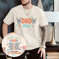 Dad Tour Front And Back Shirt, Some Days I Rock It Tee, Gift For Dad, Fatherhood Tee, Father's Day Shirt, Gift For Daddy,...