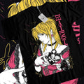Death Note Misa Amane T- Shirt Manga Anime Black T- Shirt Size S to 5XL Hoodie, Sweatshirt | GrindPrints.com