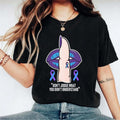 Don't Judge What You Don't Understand Shirt, Rheumatoid Arthritis Awareness T-shirt, Blue and Purple Ribbon Tee, Survivor...