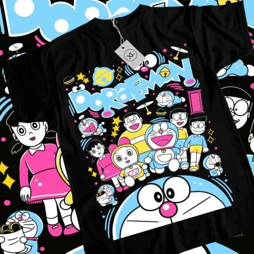 Doraemon T-shirt Nobi Shizuka Gian Dorami Suneo Girl Anime Gifts Shirt All Size Hoodie, Sweatshirt | GrindPrints.com