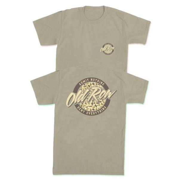 Duck Camo Circle Logo Pocket Tee, Vintage Graphic Tees, Vintage Crewnecks Tees Hoodie, Sweatshirt | GrindPrints.com