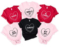 Funny Group Valentine Shirt Matching Anti Besties Matching Galentines Day Friends Short Sleeve Feminist Shirt Girl T-Shirts, Hoodie, Sweatshirt
