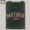 Funny Leopard Mother Hood T-shirt, Comfort Colors Boho Mama Shirt, Cute Mom Tee, Varsity Letter Mama Shirt, Mothers Day...