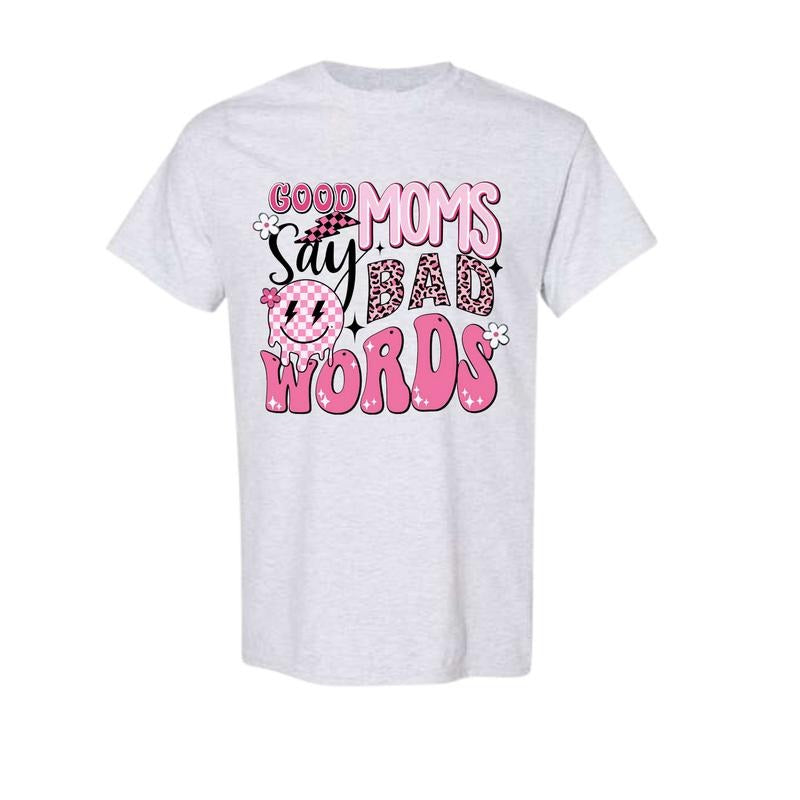 Good Mom Says Bad Words Shirt, Trending T shirt, Full size, Full colorstyle{n002}2 Hoodie, Sweatshirt | GrindPrints.com