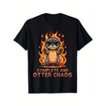 Graphic Otter Cartoon Complete And Otter Chaos Lover Animals T-Shirt made in usastyle{n002}2 Hoodie, Sweatshirt
