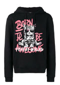 FesFas Cat-print Hoodie | Black