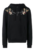 FesFas flower-print Hoodie | Black